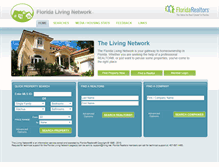 Tablet Screenshot of florida.living.net